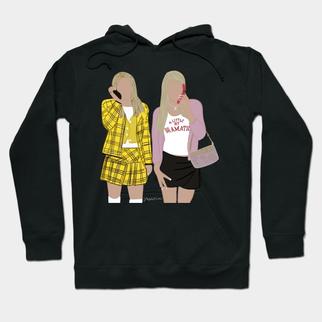 A LITTLE BIT CLUELESS Hoodie by Snorted Lines